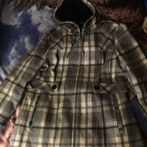 Covington size large winter coat with hood
